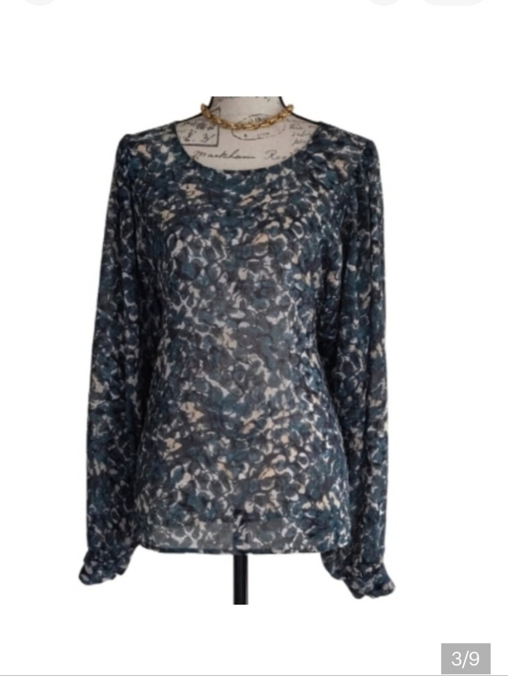 Zac & Rachel Sheer Blouse.